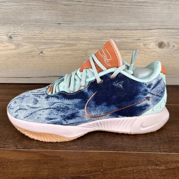 Nike Lebron 21 Aragonite Jade Ice Emerald Rise HF5467 300 men size 9.5 - Picture 1 of 5